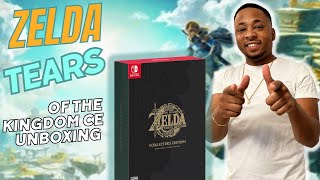 The Legend Of Zelda Tears of the Kingdom Collectors Edition Unboxing #nintendo #zelda