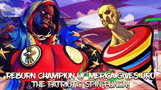 REBORN CHAMPION OF MERICA GIVES ORO THE PATRIOTIC SPIN PUNCH! screenshot 2