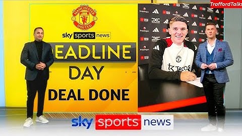 Man United’s DEADLINE DAY! GYÖKERES £80M DEAL SIGNED |Ruben Amorim! Sesko To Arsenal! SKYSPORTS