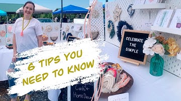 6 tips you NEED to know before your first pop up market or craft fair | small business tricks