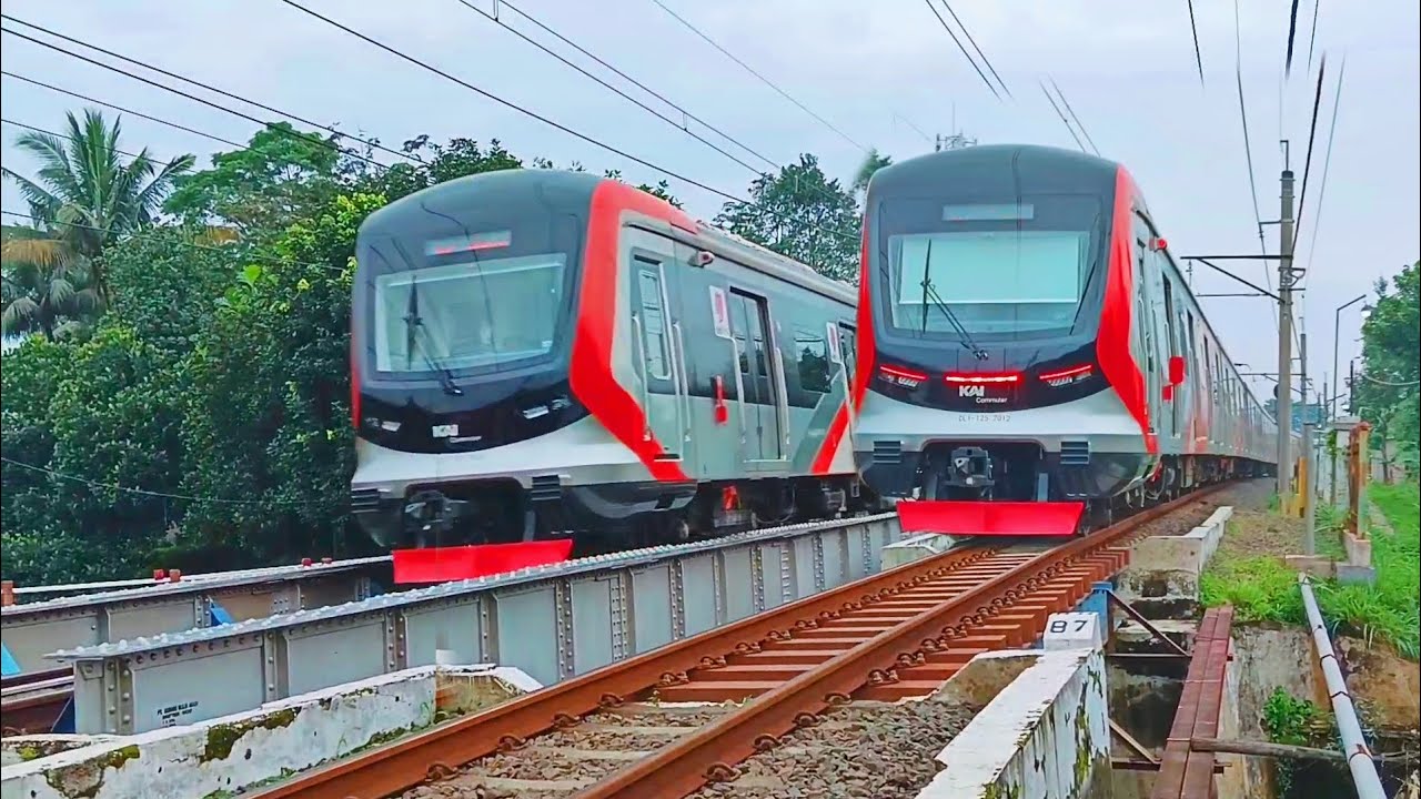Berburu krl Bogor line CRRC - JR 205 - TM 6000
