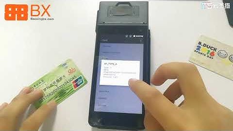 BX Z90 Android POS Payment Cash Credit VISA Master Card handheld terminal PCI EMV Certificate 02