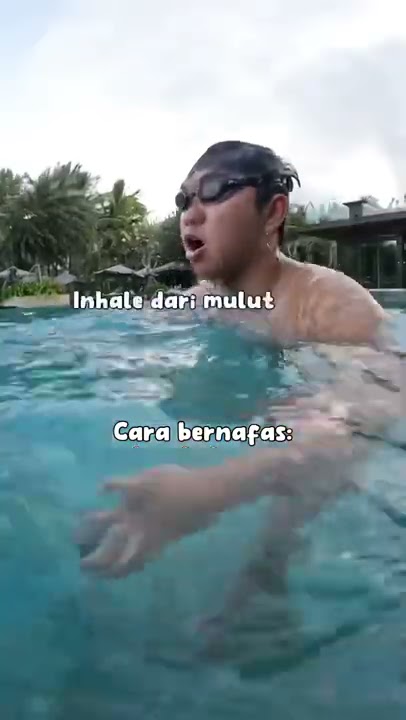 CARA MUDAH BISA BERENANG GAYA DADA! TUTORIAL BERENANG TIMBOI🏊🏻‍♂️