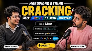 Hardwork Behind Cracking Uber, Google, D.E. Shaw & Salesforce | NotaBoringDeveloper | Anmol Agarwal