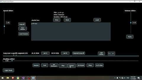 Audio Player Implemented in C++ and JUCE