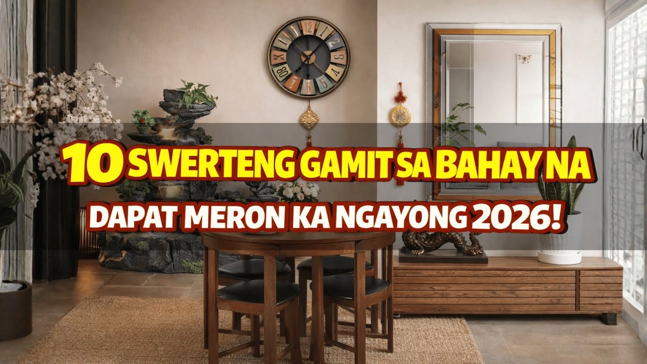 MGA SWERTENG GAMIT SA BAHAY NA DAPAT MERON KA NGAYONG 2026!