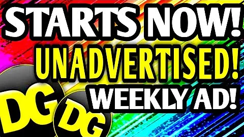 🚨STARTS NOW! UNADVERTISED SALES! NEW WEEKLY AD PREVIEW 12/21 DOLLAR GENERAL COUPONING THIS WEEK 