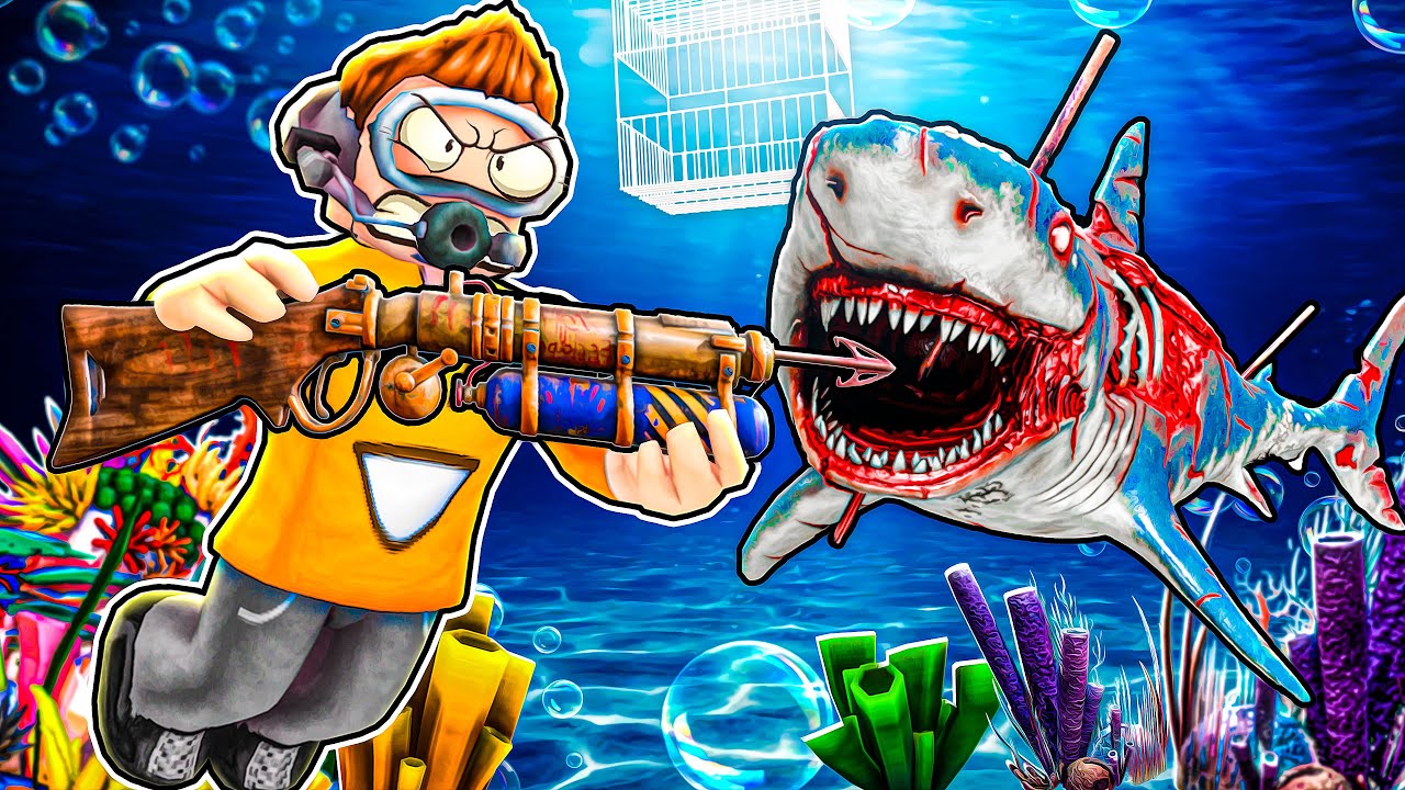 STRASZNY REKIN 🦈 CHCE MNIE POŻREĆ w ROBLOX! (Sharkbite 2)