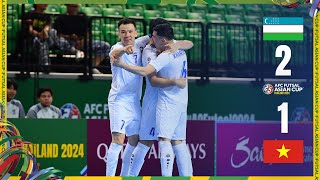 Full Match | AFC Futsal Asian Cup Thailand 2024™ | Quarter-Finals | Uzbekistan vs Vietnam