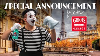 Griot s Garage Special Announcement