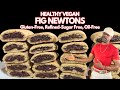 Best healthy vegan fig newton cookies glutenfree refinedsugarfree oilfree