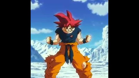 Goku turns Super Saiyan Blue on Dragon ball super broly 2019