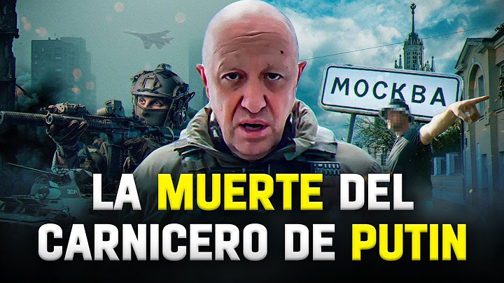 Así RUSIA MATÓ al LÍDER del GRUPO WAGNER por dejar MAL PARADO a PUTIN | Yevgeny Prigozhin