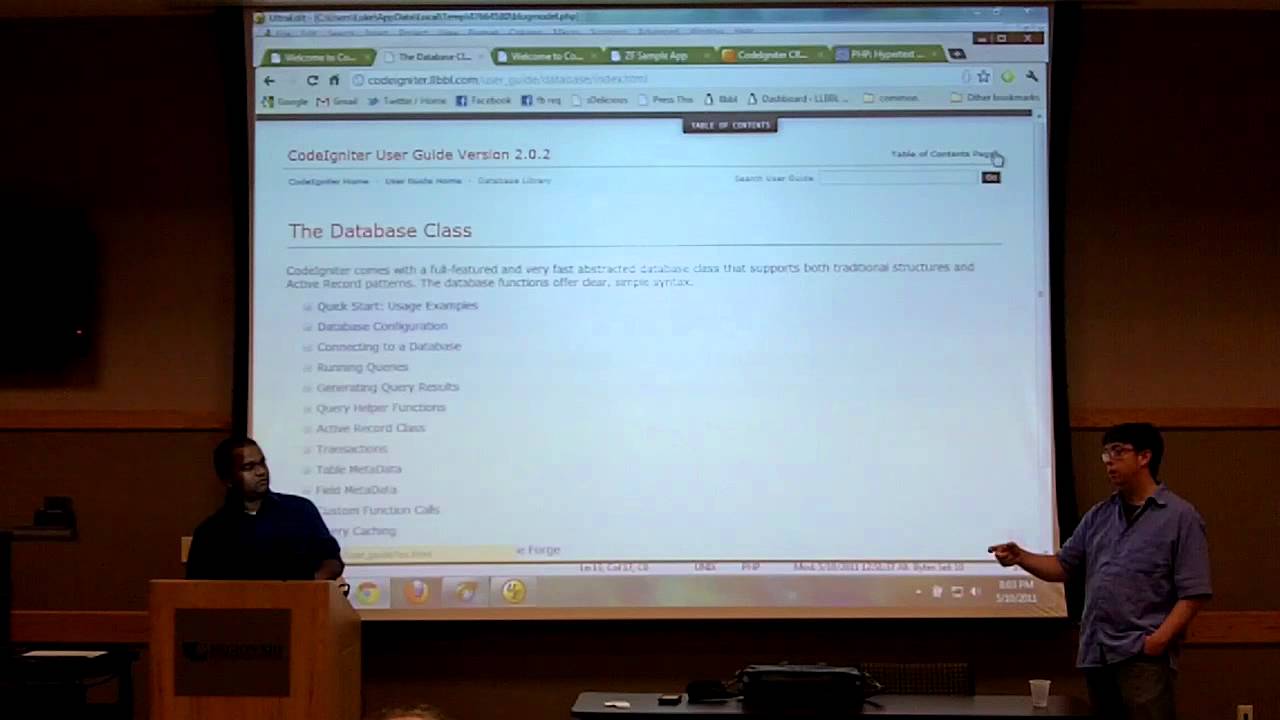 AustinPHP - CodeIgniter 2 Crud App - YouTube