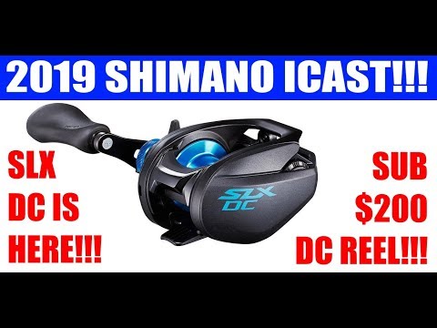 SHIMANO ICAST 2019 RELEASES! THE SLX DC ANNOUNCED! $189 - YouTube