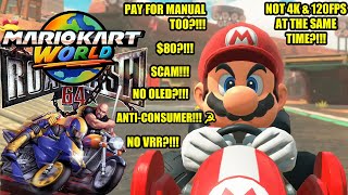 1st Time Playing MARIO KART WORLD - Switch 2 [50cc Playthrough]