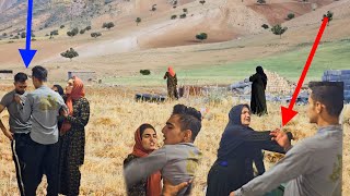 pardegeya ve shojaat: mobarzeh damad baraye esh dar barabar khsham baradaran natani