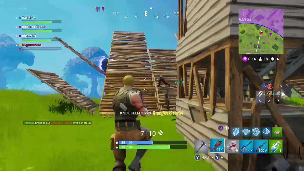 [Fortnite] Insane launchpad kills!