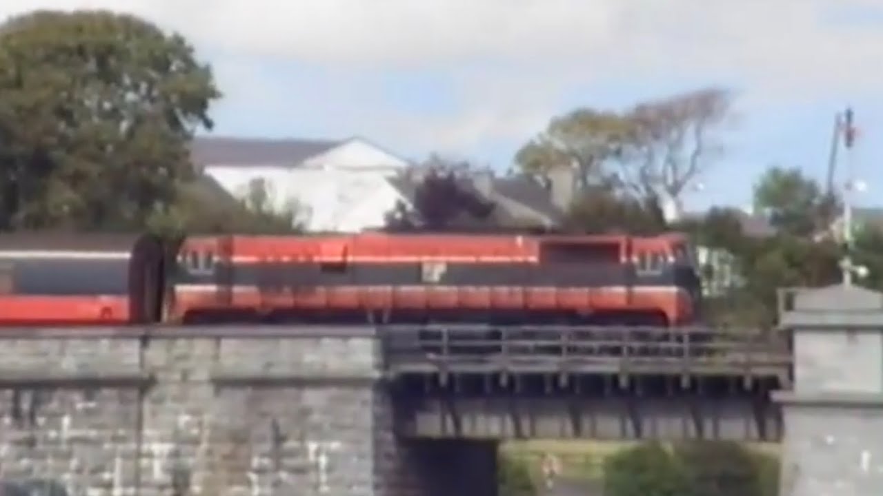 Irish Railways: Lough Atalia, Galway - September 1992