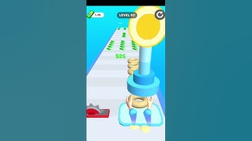 DONUT STACK 3D GAME VIDEO 😋😋 hit cake game video | viral # gaining Shorts