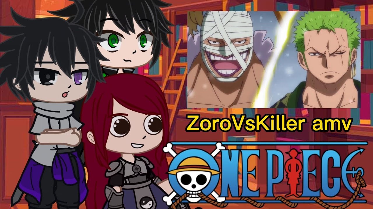 реакция мечников друг на друга#5/?||Gacha Life||~ЗороVsКиллер~