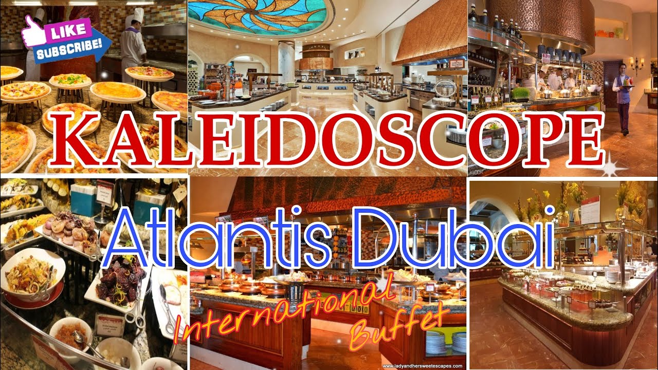 ATLANTIS HOTEL DUBAI KALEIDOSCOPE RESTAURANT restaurant dubai YouTube