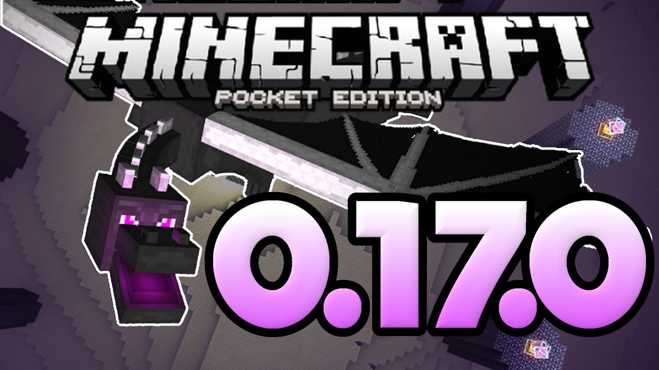 MCPE 0.17.0 UPDATE GAMEPLAY! - 1.0 The End Added to MCPE - Minecraft PE ...