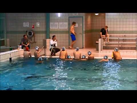Waterpolo full game ZVVS CJ1 against MNC Dordrecht CJ1 2016 11 26 final score 5 to 4