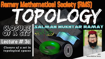Closure of a Set || Theorem: A is closed iff Ā=A in #Topological #Space (Lec.#3d) #ClosureSet