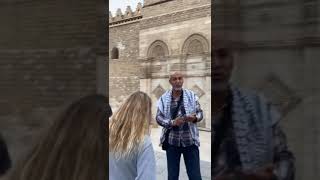 With A French Group At Old Islamic Cairo.