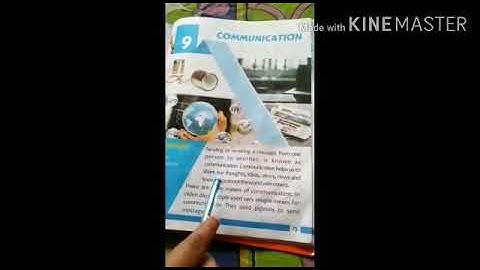 Class 1 EVS Chapter 9 Communication