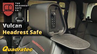The Vulcan Headrest Safe from the Headrest Safe Co for Jeep Wrangler & Gladiator by Quadratec 48,507 views 6 months ago 6 minutes, 43 seconds