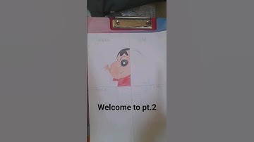 Drawing Shinchan in 4 different styles pt.2. #shorts.