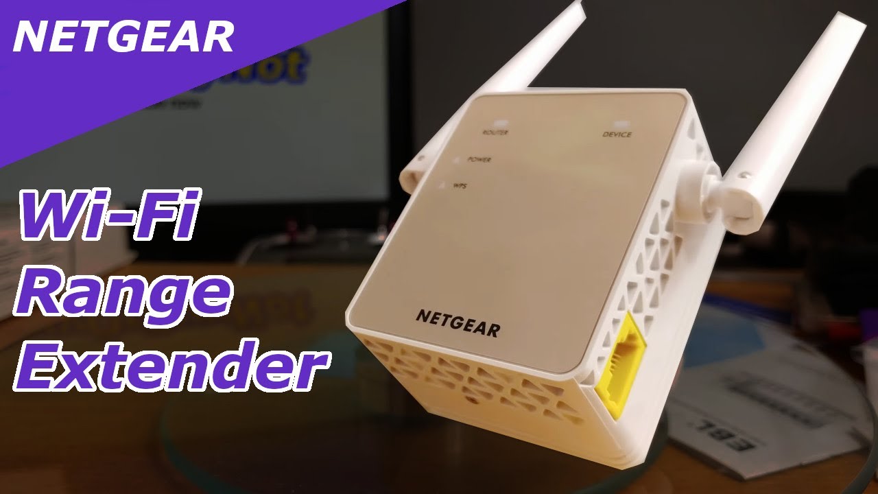 Netgear WiFi Range Extender EX6120 - YouTube