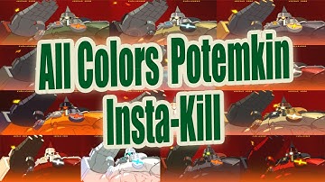 Potemkin Intro & Insta-kill All colors [Guilty Gear Xrd] 1080p