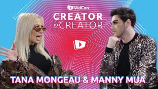 Tana Mongeau and Manny MUA UNFILTERED Creator To Creator