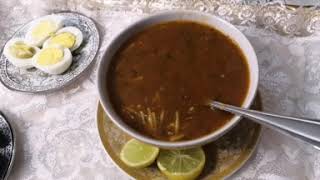 شوربة الحريرة المغربية على اصولها soupe traditionnelle marocaine Moroccan soup????