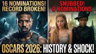 HE BIGGEST OSCAR SHOCK! Sinners Breaks History & Wicked Gets ZERO Nominations!