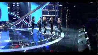 110424 4MINUTE - Mirror Mirror, LIVE @ Inkigayo