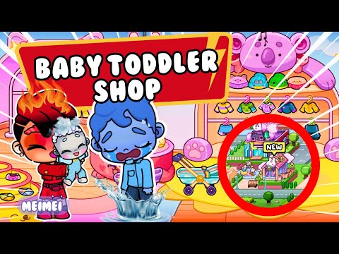 ELEMENTAL FAMILY IN AVATAR WORLD- BABY TODDLER SHOP UPDATE #avatarworld