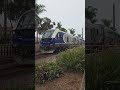 Amtrak surfliner screams through carlsbad village