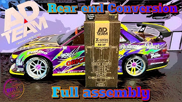 The last BIG upgrade - Team AD AD-XF rear end Conversion for Yokomo RD 2.0 build