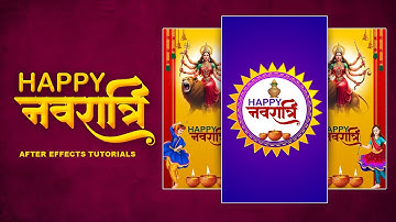 How to Create Navratri Reels video in after effect tutorials | Navratri motion graphics tutorial