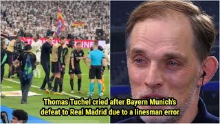 Thomas Tuchel Breaks Down After Bayern Munich's Loss to Real Madrid Over Controversial Linesman Call