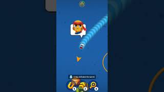 worms zone gameplay|Two snake headshot #gaming #wormszone #shorts