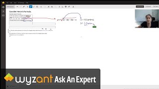 Using Heron's formula to find Area of a triangle 3 6 Java Heron S Formula Using Math Class