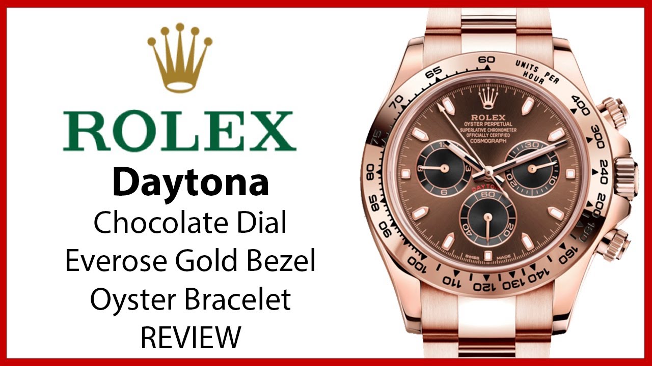 daytona chocolate dial