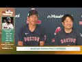 LIVE with Masataka Yoshida from Red Sox Spring Training