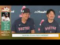 LIVE with Masataka Yoshida from Red Sox Spring Training