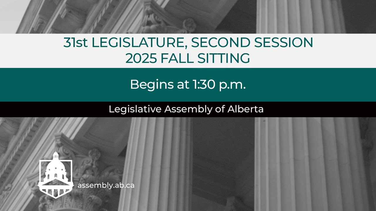 October 29th, 2025 - Afternoon Session - Legislative Assembly of Alberta